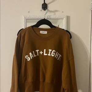 Carly Jean Los Angeles Brown Sweatshirt
